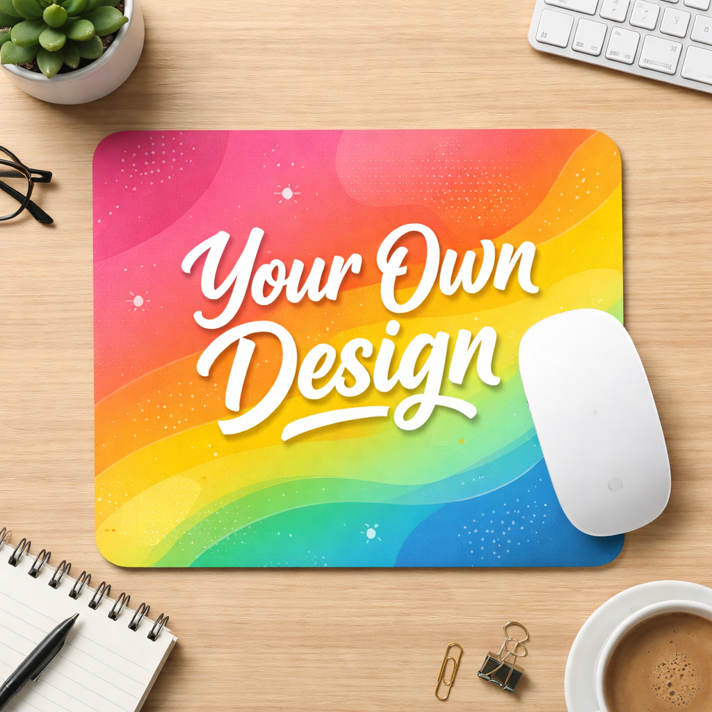 Custom Mouse Pad – Personalized “Your Own Design” Mouse Pad | Custom Printed Mousepad