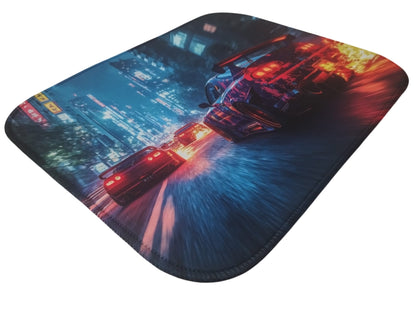 Blue Oni Demon Gaming Mouse Pad