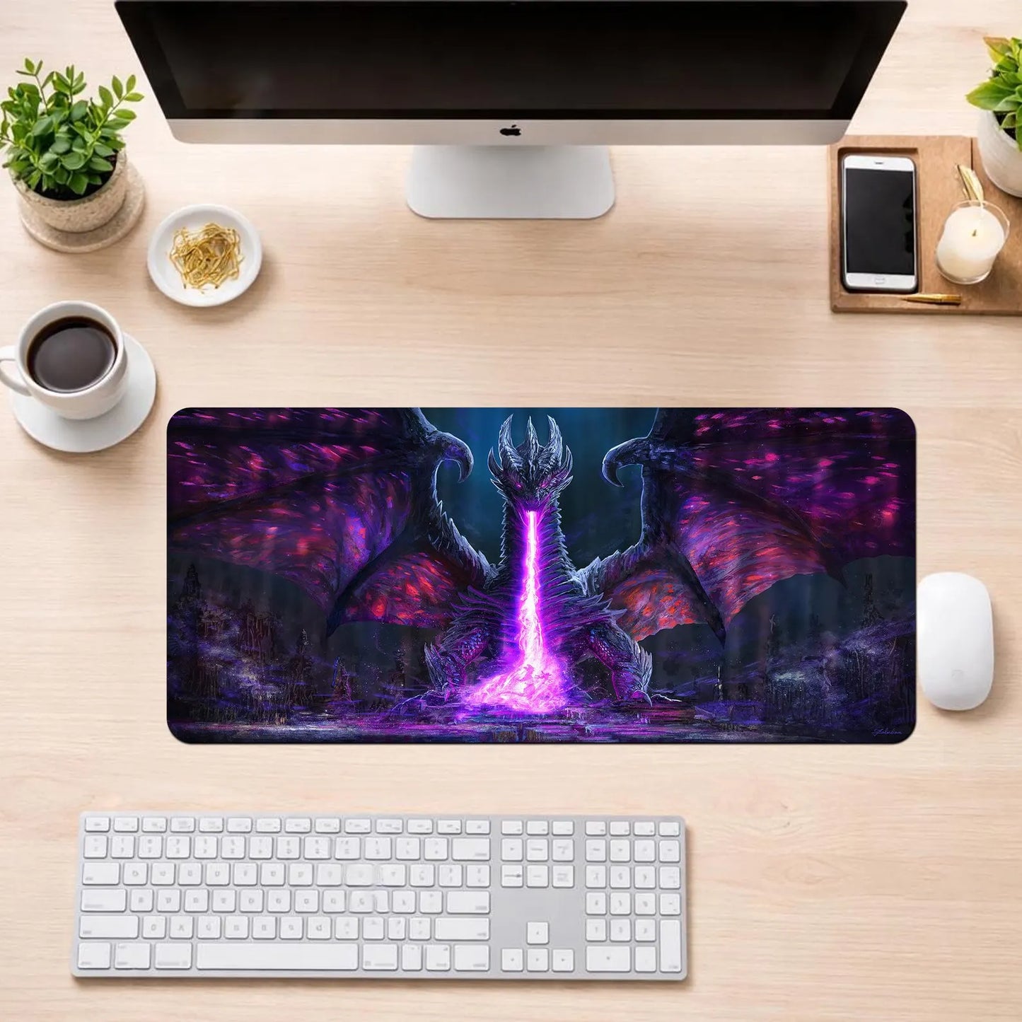 Dragon Fire Mouse Pad